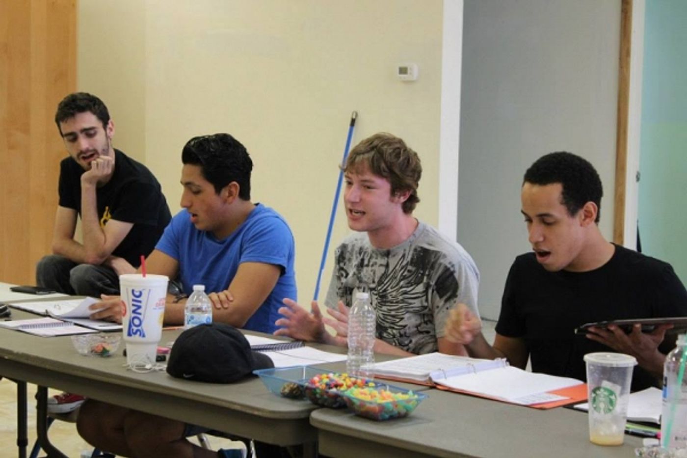 Photo Flash: Inside Eklektix Theatre's First SPRING AWAKENING Rehearsal! Image