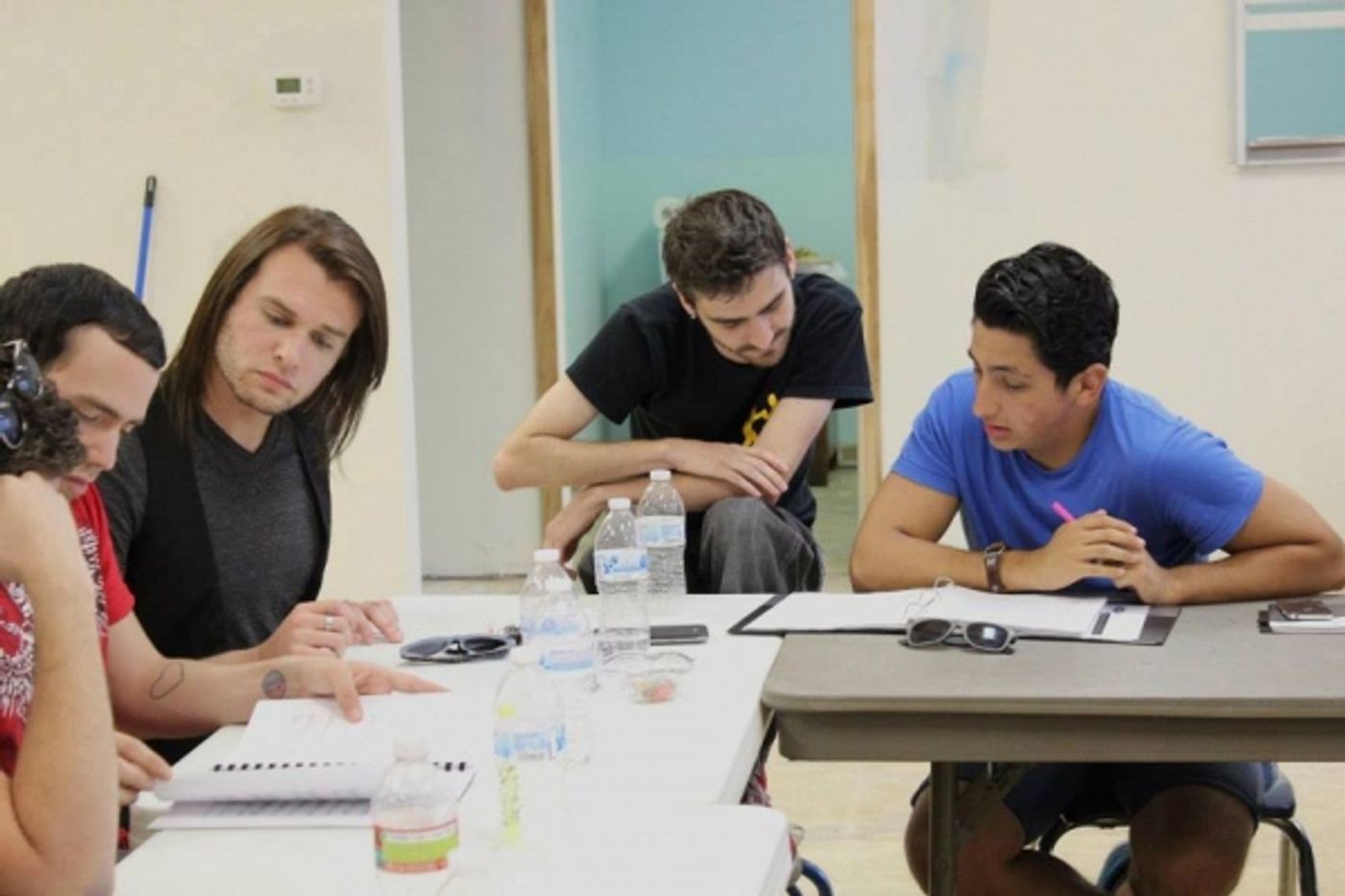 Photo Flash: Inside Eklektix Theatre's First SPRING AWAKENING Rehearsal! Image