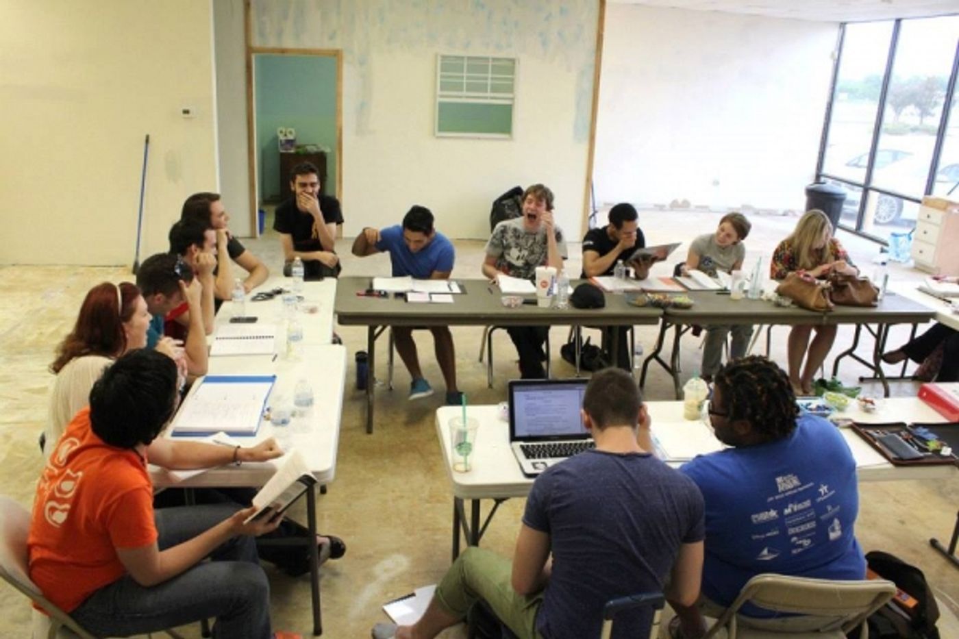 Photo Flash: Inside Eklektix Theatre's First SPRING AWAKENING Rehearsal! Image