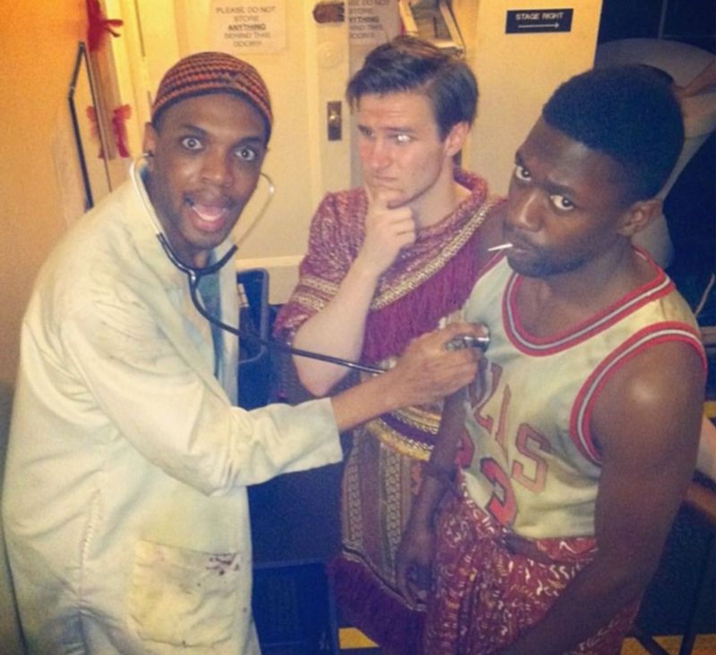 Photo Flash: Saturday Intermission Pics, May 25 - Cast of KINKY BOOTS Braves the Rain, Holland Taylor, & More! Photo Flash: Saturday Intermission Pics, May 25 - Cast of KINKY BOOTS Braves the Rain, Holland Taylor, & More! Image