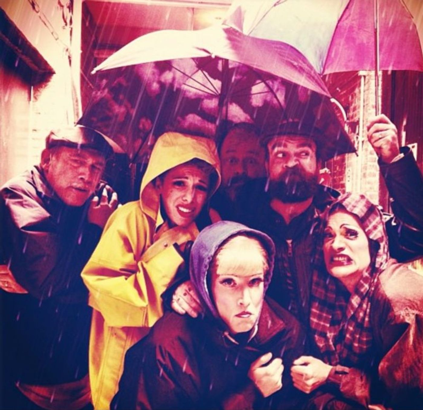 Photo Flash: Saturday Intermission Pics, May 25 - Cast of KINKY BOOTS Braves the Rain, Holland Taylor, & More! Photo Flash: Saturday Intermission Pics, May 25 - Cast of KINKY BOOTS Braves the Rain, Holland Taylor, & More! Image