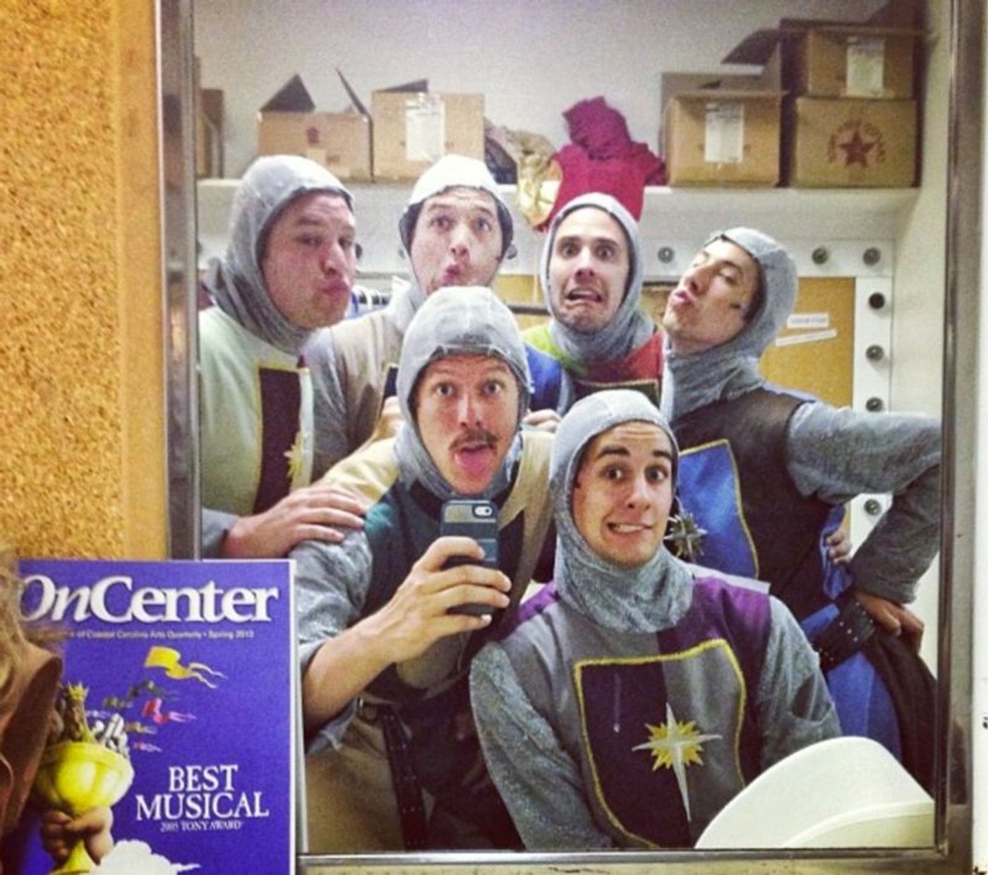 Photo Flash: Saturday Intermission Pics, May 25 - Cast of KINKY BOOTS Braves the Rain, Holland Taylor, & More! Photo Flash: Saturday Intermission Pics, May 25 - Cast of KINKY BOOTS Braves the Rain, Holland Taylor, & More! Image