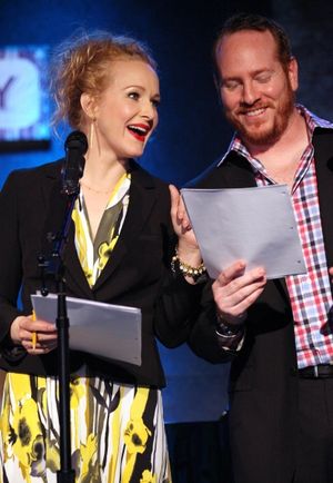 Katie Finneran, Darren Goldstein @ BroadwayWorld Katie Finneran, Darren Goldstein Photo