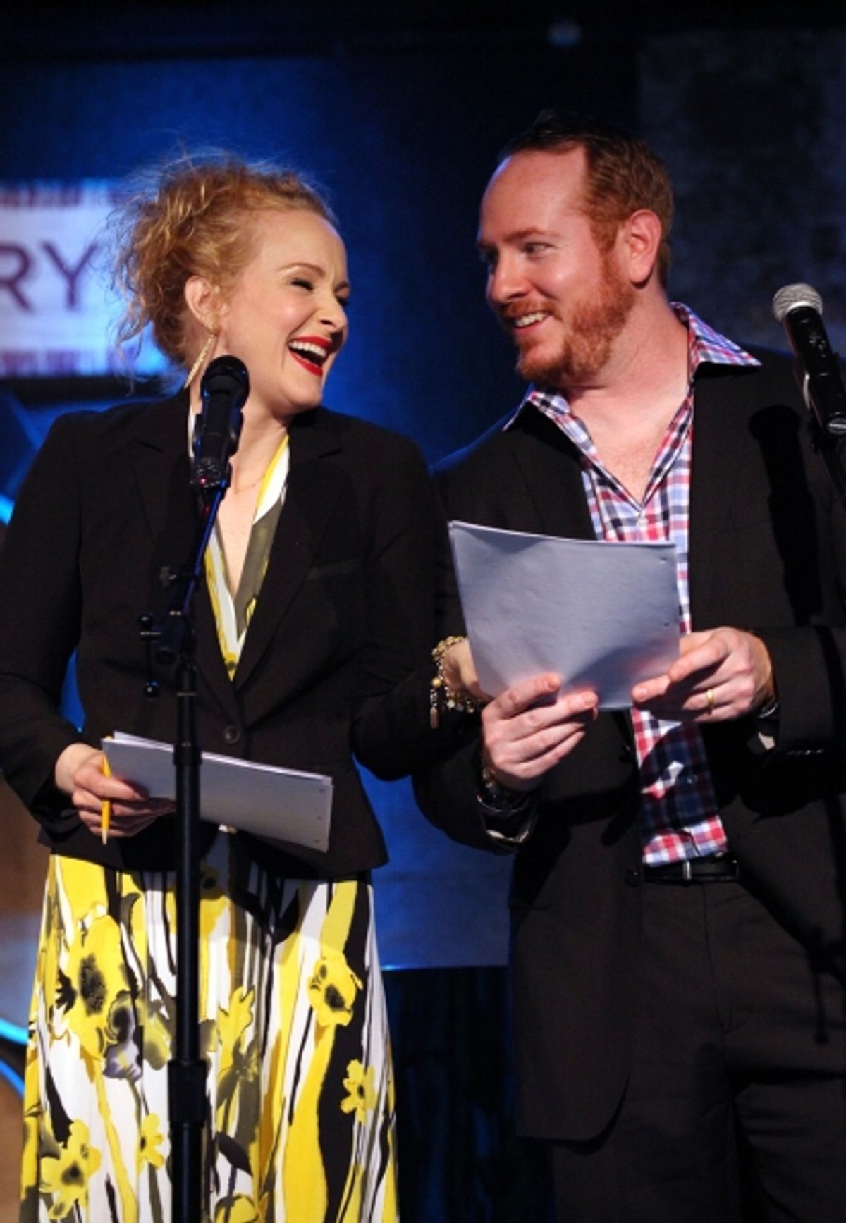 Katie Finneran, Darren Goldstein at 