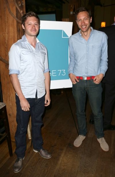 Bobby Steggert, Michael Friedman Photo