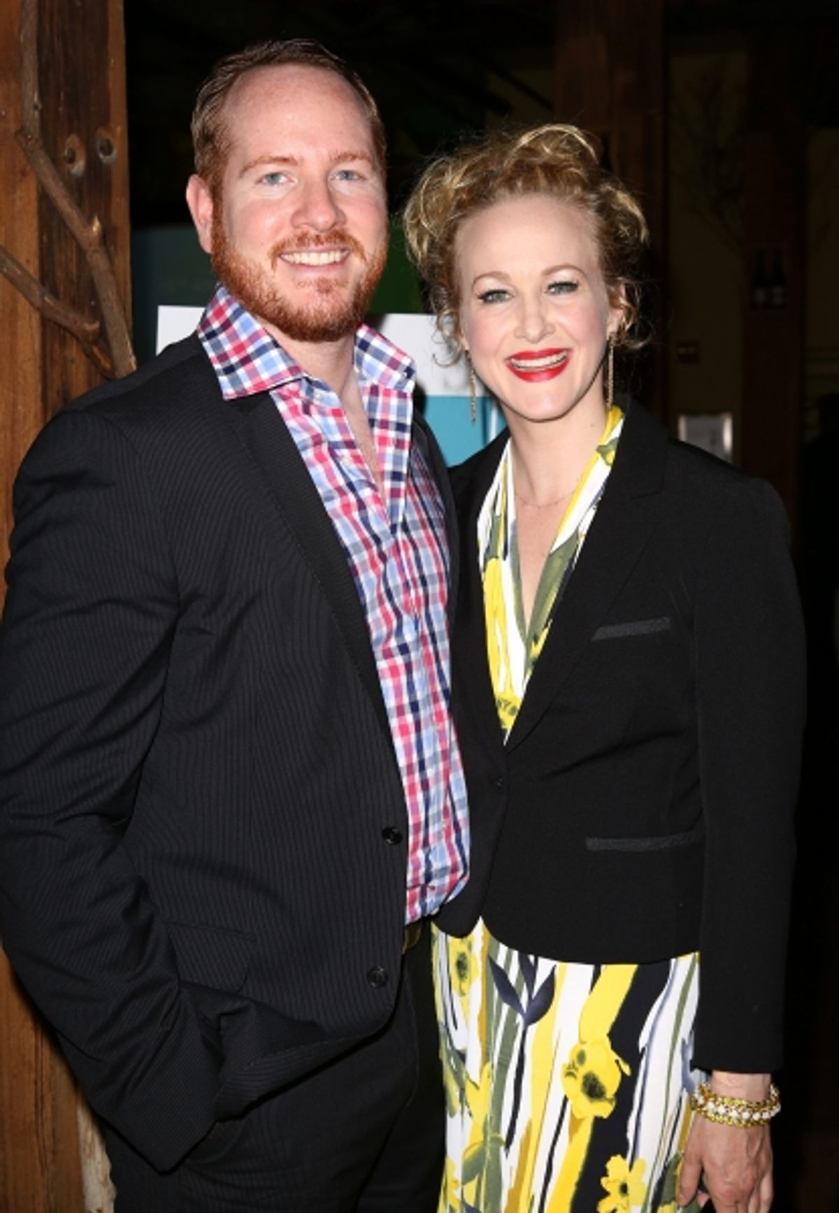 Darren Goldstein, Katie Finneran at 