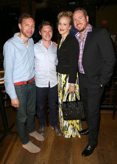 Michael Friedman, Bobby Steggert, Katie Finneran, Darren Goldstein Photo