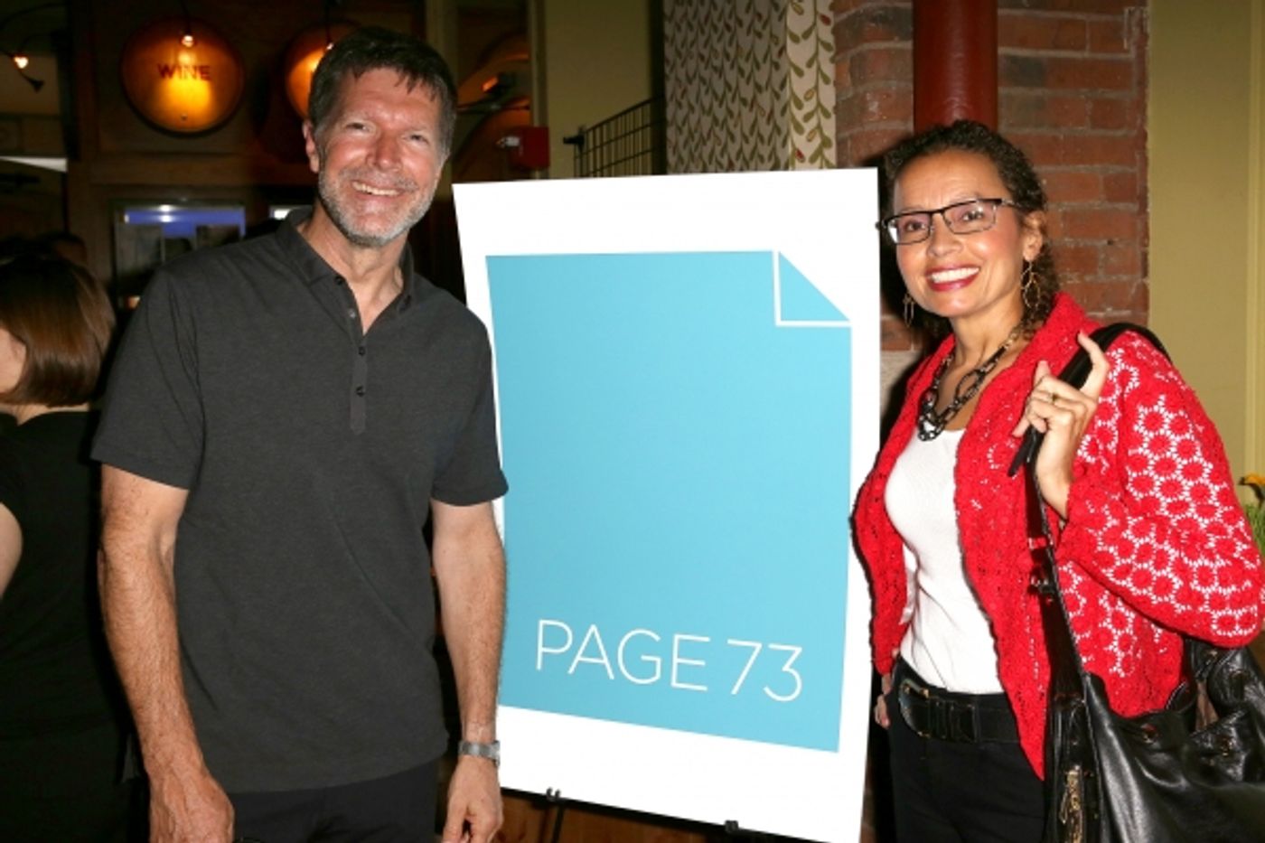 Photo Coverage: Katie Finneran and Darren Goldstein Host Page 73 Productions Benefit! Image