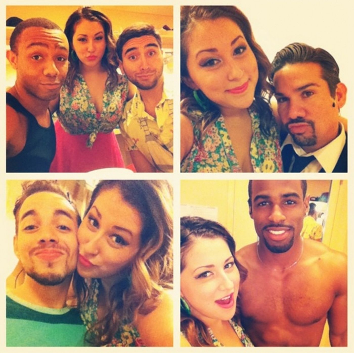 Photo Flash: Saturday Intermission Pics, May 25, Part 2 - THE BOOK OF MORMON Cast Celebrate National Tap Dance Day, ANNIE, & More!  Image