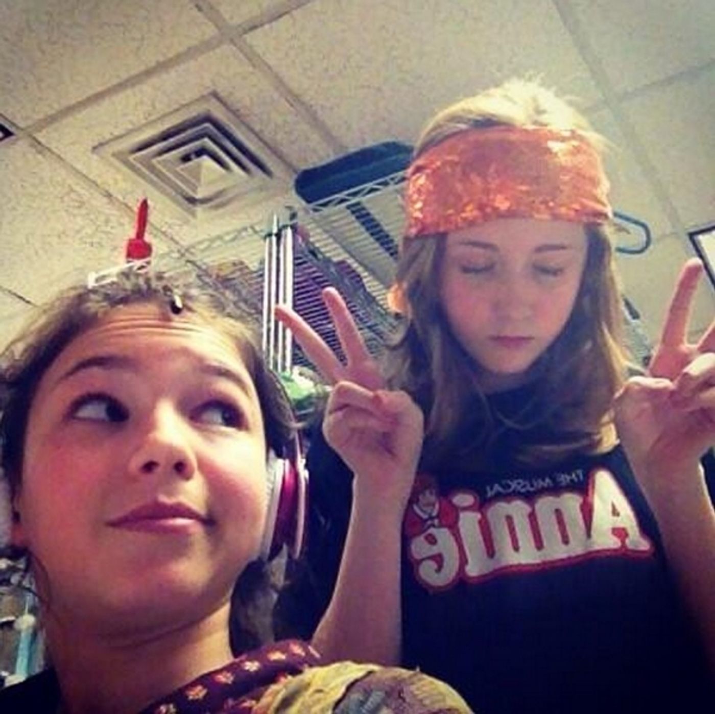 Photo Flash: Saturday Intermission Pics, May 25, Part 2 - THE BOOK OF MORMON Cast Celebrate National Tap Dance Day, ANNIE, & More!  Image