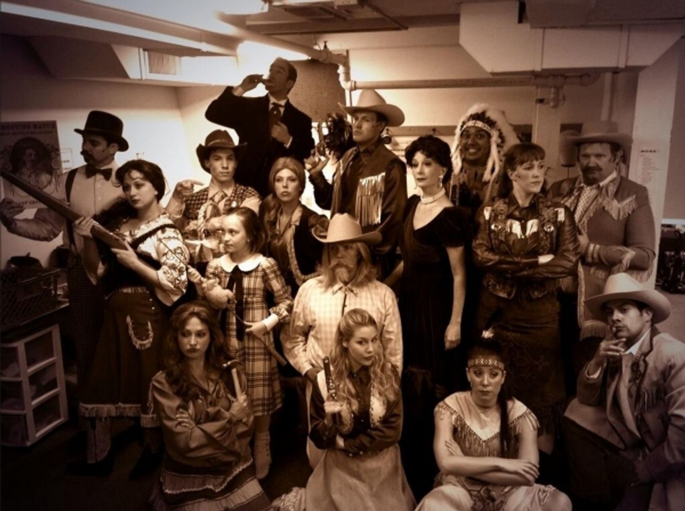 Photo Flash: Saturday Intermission Pics, May 25, Part 2 - THE BOOK OF MORMON Cast Celebrate National Tap Dance Day, ANNIE, & More!  Image