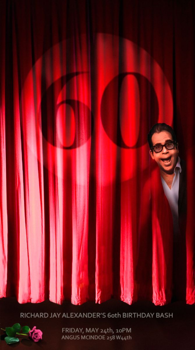 Photo Coverage: Richard Jay-Alexander Celebrates 60th Birthday - Broadway Style!  Image