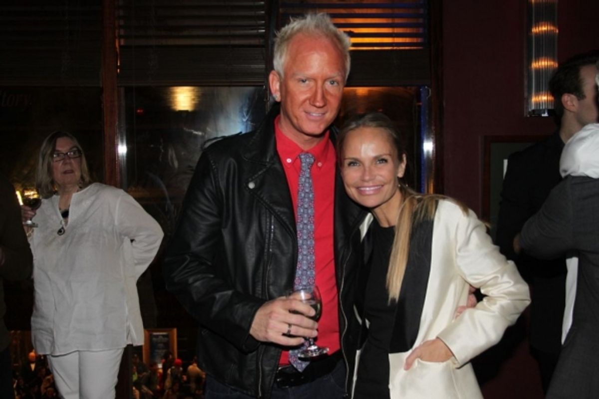 Walter McBride and Kristin Chenoweth at 