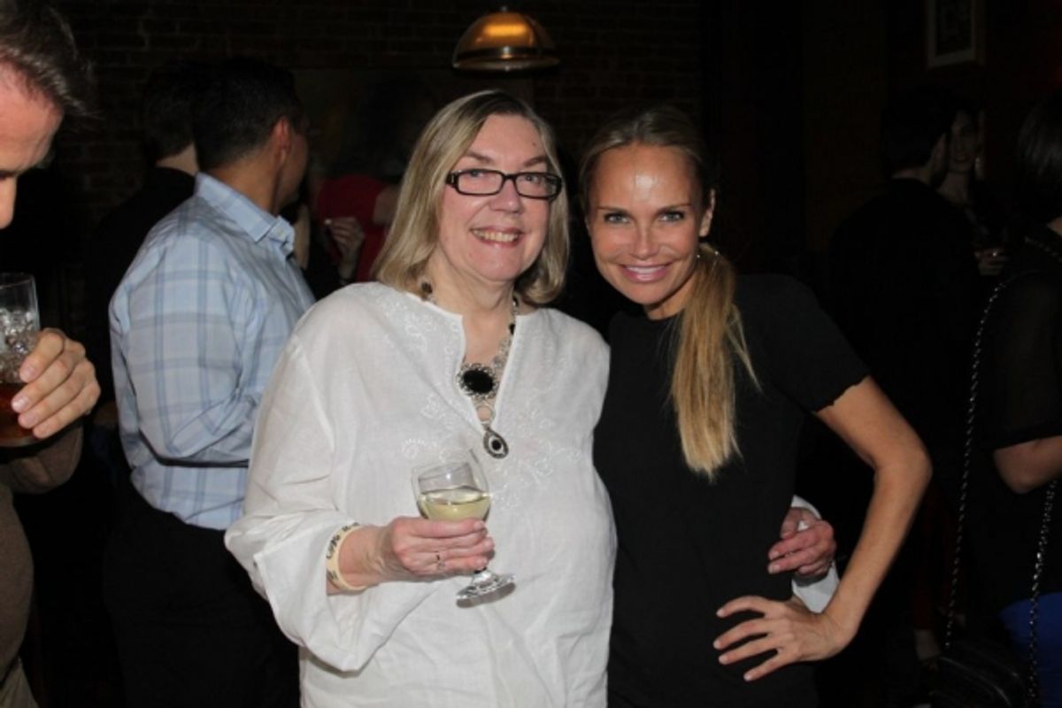 Nancy Carson and Kristin Chenoweth at 