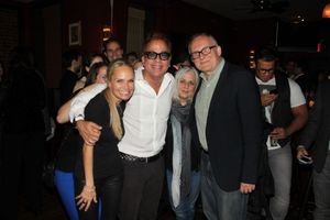 Kristin Chenoweth, Richard Jay-Alexander, Joan Marcus and Adrian Bryan-Brown Photo