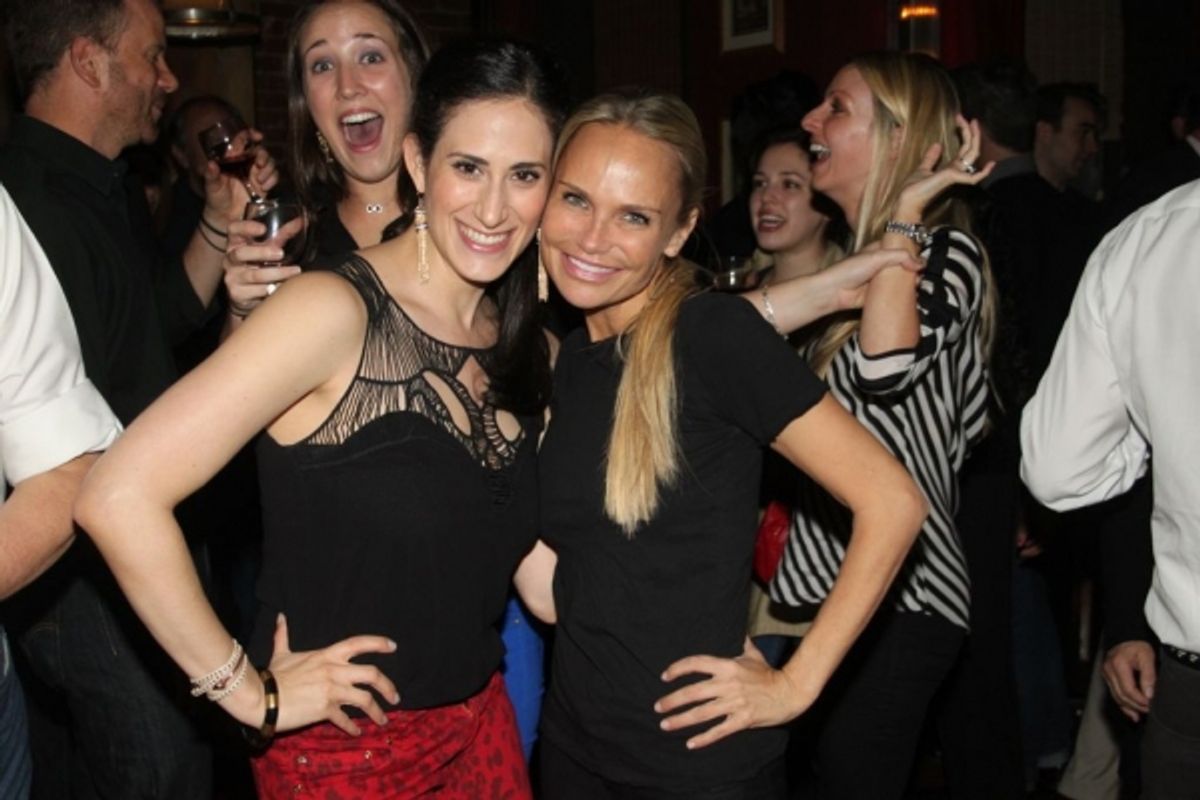 Jennifer Diamond and Kristin Chenoweth at 