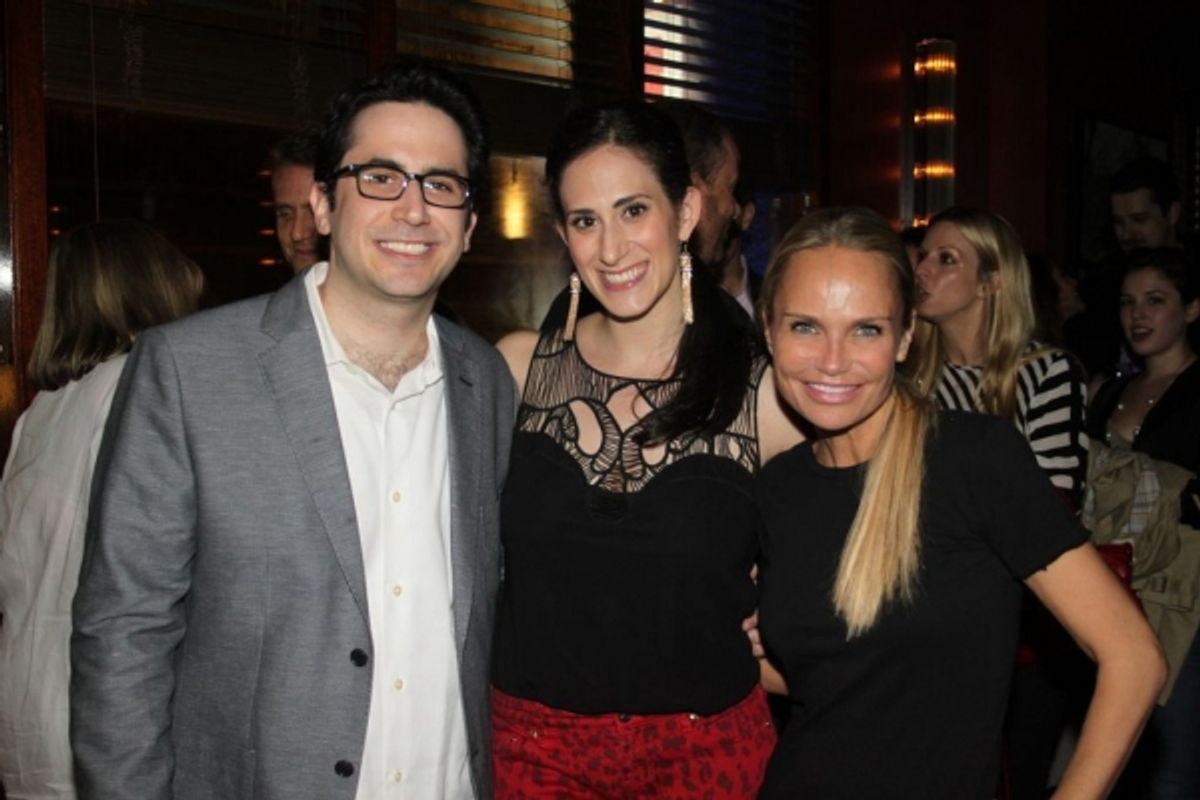 Robert Diamond, Jennifer Diamond and Kristin Chenoweth at 
