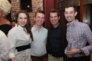 Upcoming Les Miserables at the Muny Cast Members with Mike Issacson Photo