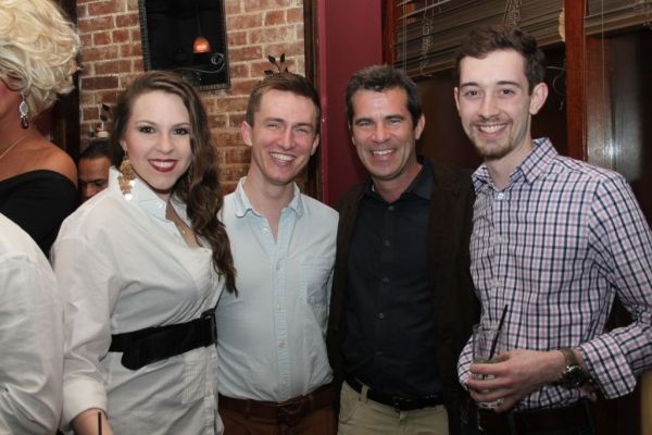 Upcoming Les Miserables at the Muny Cast Members with Mike Issacson Photo