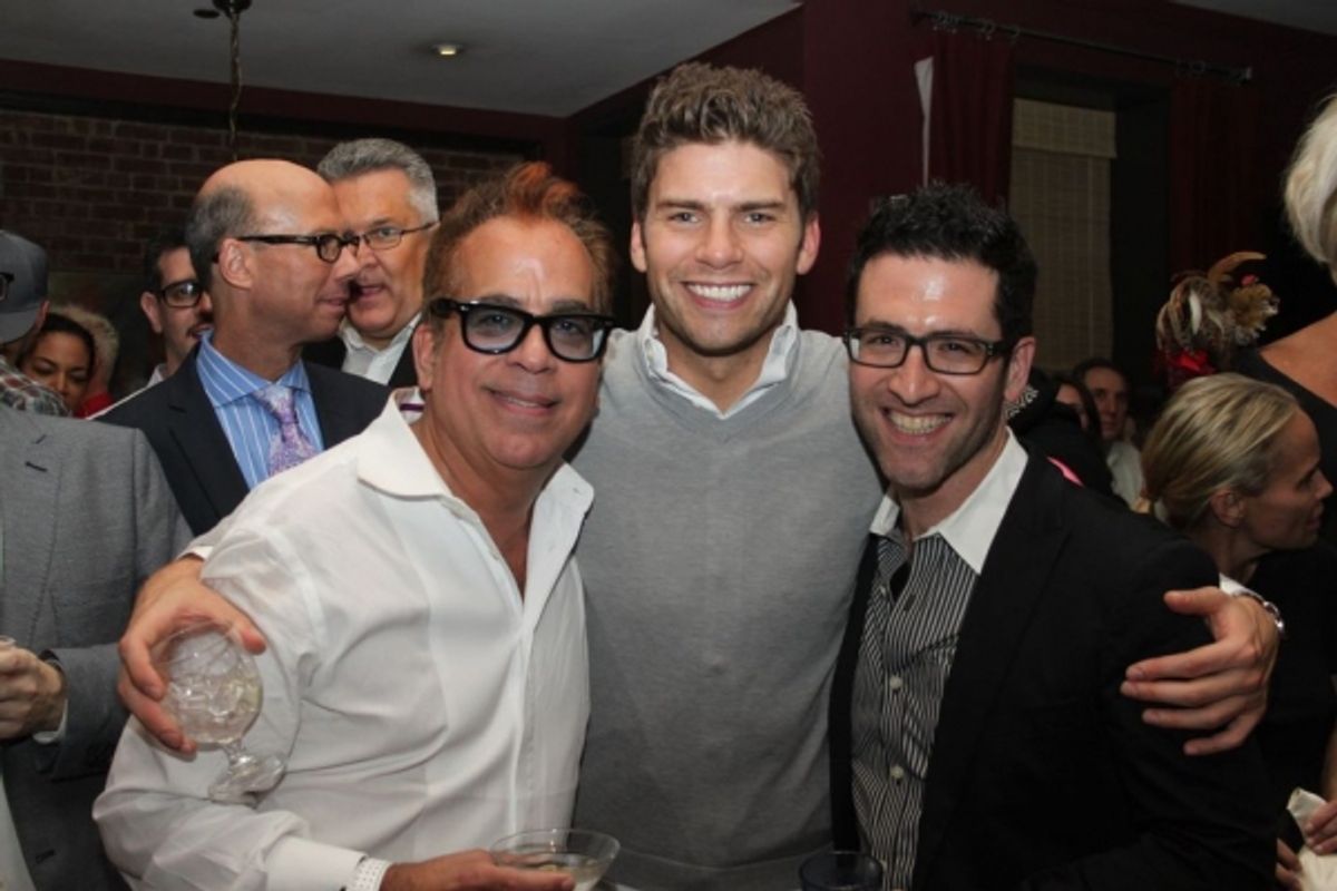 Richard Jay-Alexander, Christopher DiLella and Ben Rimalower at 