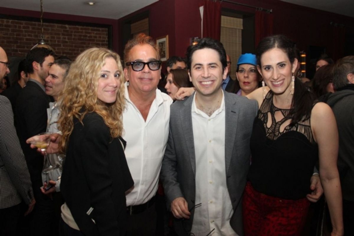 Blake Ross, Richard Jay-Alexander, Robert Diamond and Jennifer Diamond at 