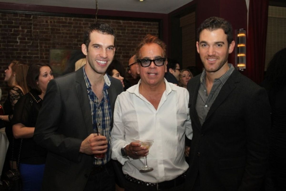 Johnny Stellard, Richard Jay-Alexander and Constantine Germanacos
 at 
