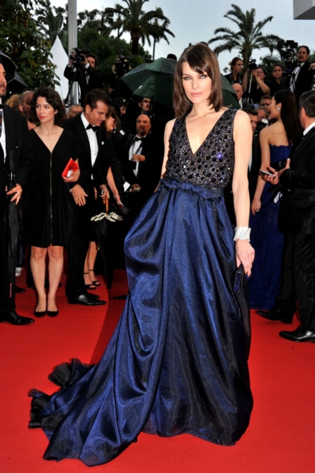 Milla Jovovich at the ''All Is Lost'' film premiere at the 66th Cannes Film Festival (Photo by Camilla Morandi/Rex / Rex USA) at 