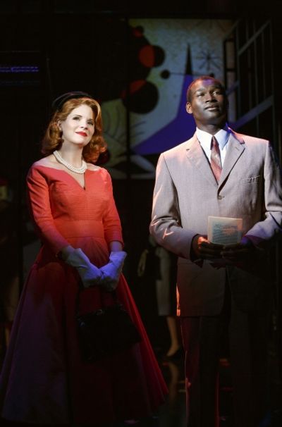 Far From HeavenPlaywrights Horizons/Mainstage TheaterCast List:J.B. AdamsMarinda Ande Photo