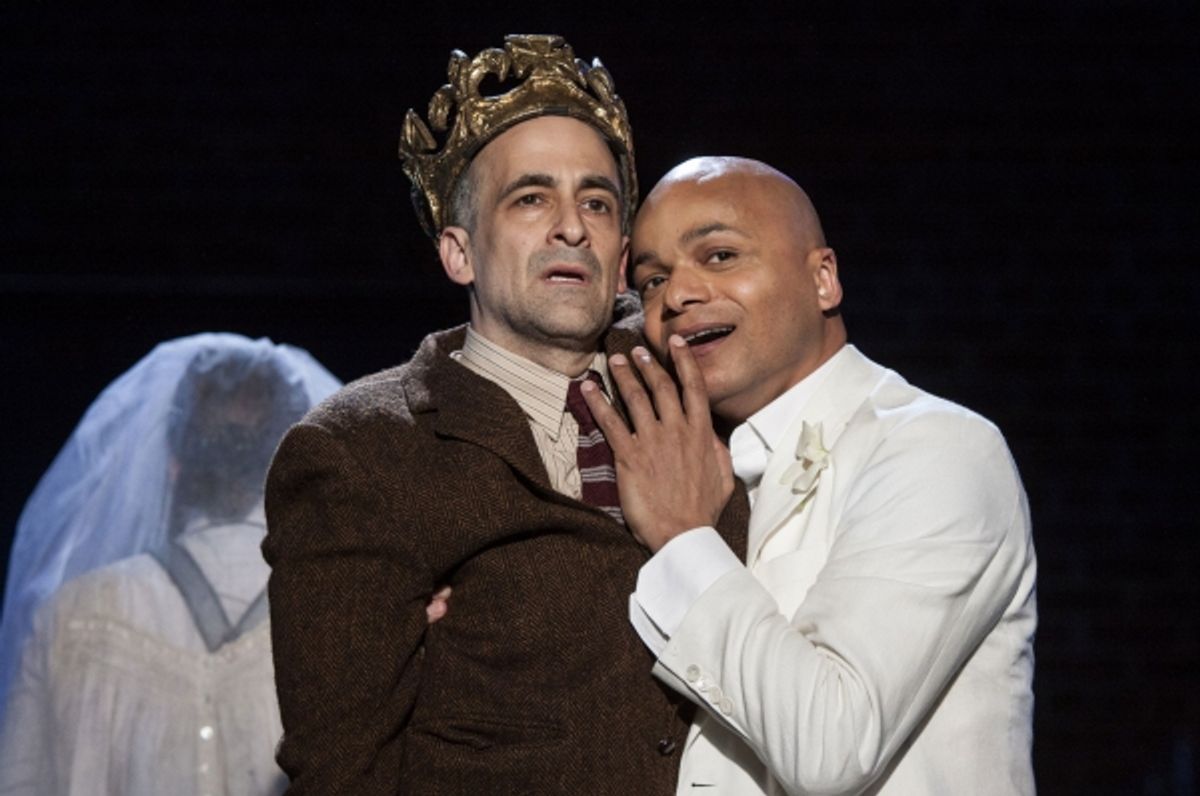 David Pittu and Omar Sangare at 