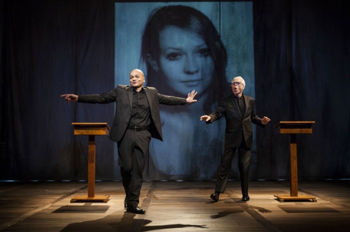 Omar Sangare and John Guare at 