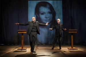 Omar Sangare and John Guare Photo