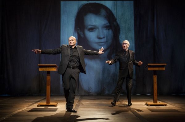 Omar Sangare and John Guare Photo