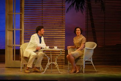 ROB GALLAGHER (EMILE DE BEQUE)  and KIM CARSON (NELLIE FORBUSH)  Photo