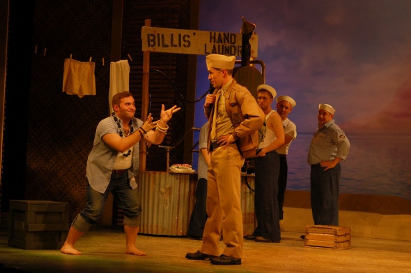 Photo Flash: First Look at Rob Gallagher, Kim Carson and More in SOUTH PACIFIC at John W. Engeman Theater Image