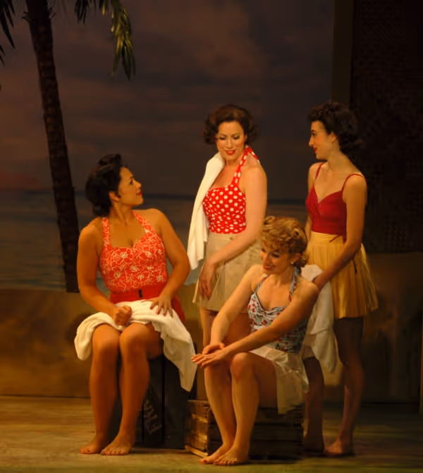 JAMILA SABARES-KLEMM (LT GENEVIEVE MARSHALL); KIM CARSON (NELLIE FORBUSH); KATE CHERI Photo