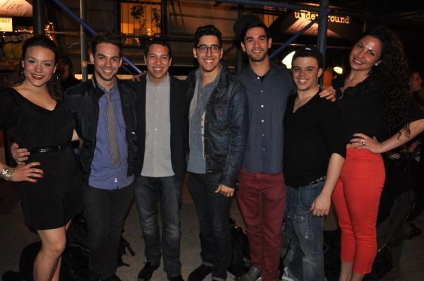 Bostons Speak Easy Stage Compnay cast of In the heights Sarah Crane, Adrian Ruz, Prod Photo