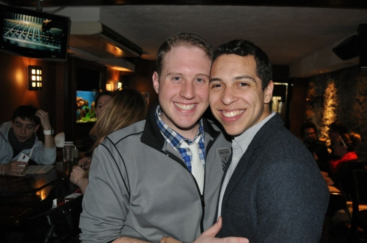 Michael Gioia and Victor Legra at 