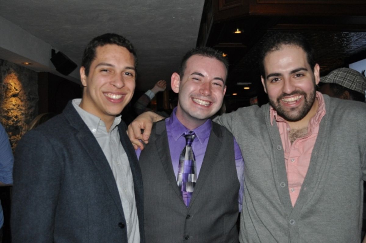 Producer Victor Legra, Director Jay Levy, Producer/Composer David Davila at 