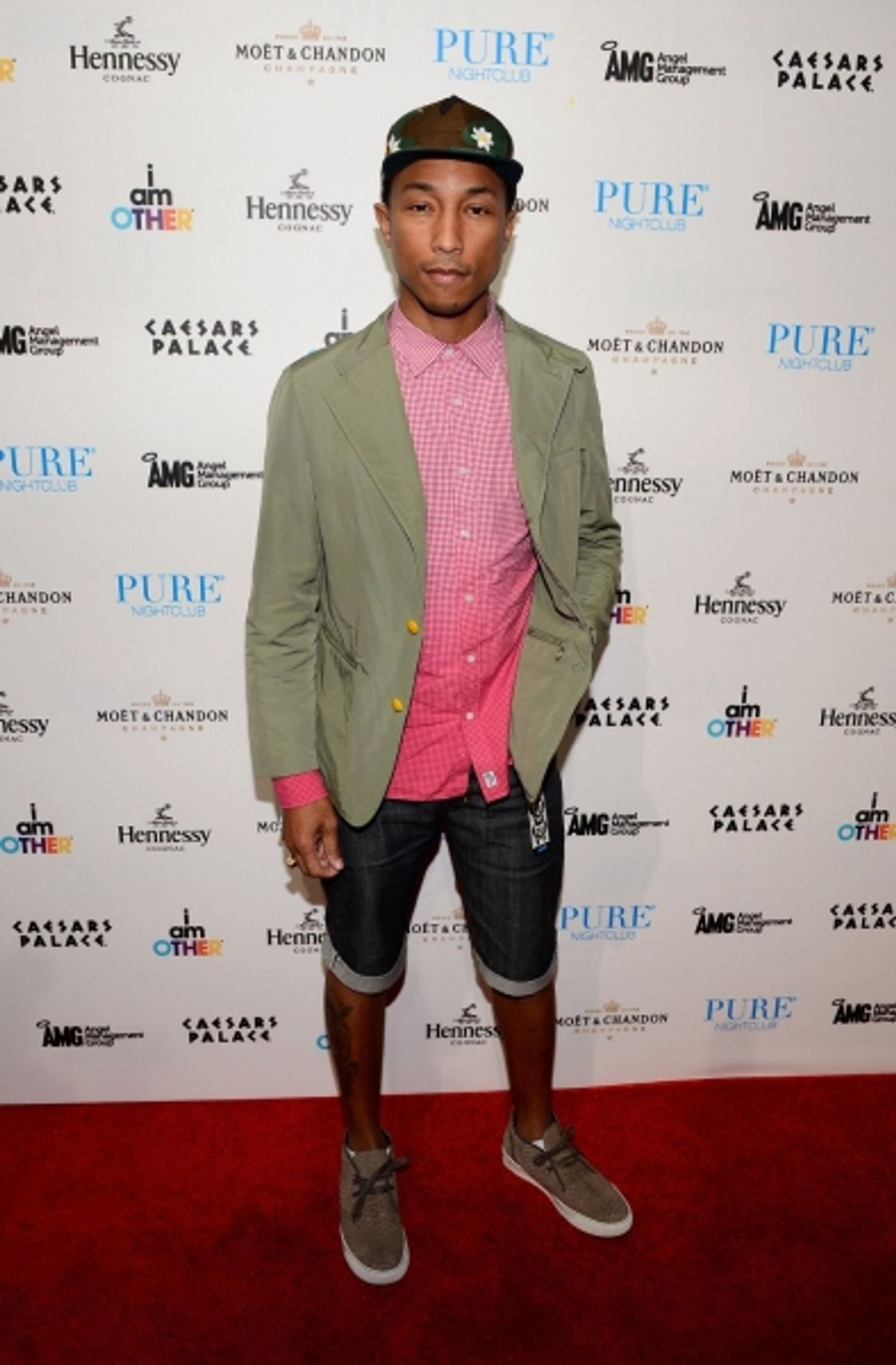 Photo Flash: Pharrell Williams Performs Live at PURE Nightclub  Image