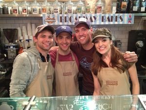 Jeremy Jordan, Santino Fontana, Zach, Laura Osnes @ BroadwayWorld Jeremy Jordan, Santino Fontana, Zach, Laura Osnes Photo