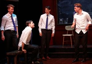 Dave Thomas Brown, Christian Daly, Tyler Lea, John Evans Reese @ BroadwayWorld Dave Thomas Brown, Christian Daly, Tyler Lea, John Evans Reese Photo