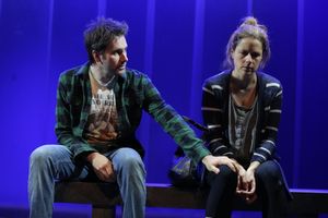 Josh Hamilton and Jenna Fischer @ BroadwayWorld Josh Hamilton and Jenna Fischer Photo