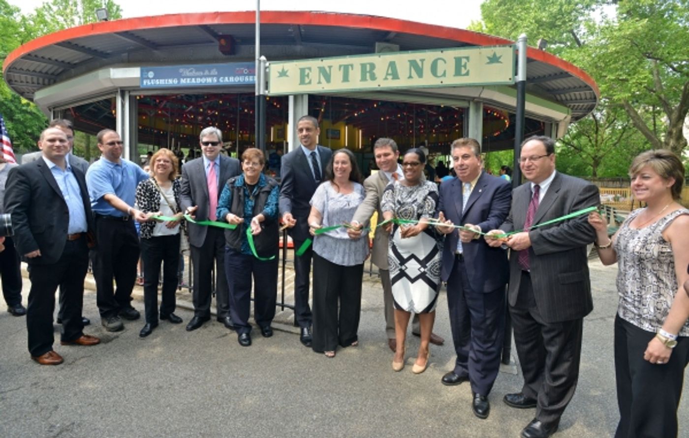 Photo Flash: Flushing Meadows Corona Park Opens Carousel for Summer Season  Image