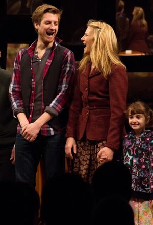 Arthur Darvill, Joanna Christie, Eliza Holland Madore Photo