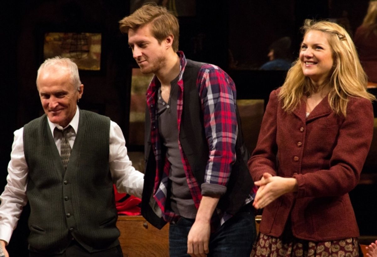 David Patrick Kelly, Arthur Darvill, Joanna Christie at 