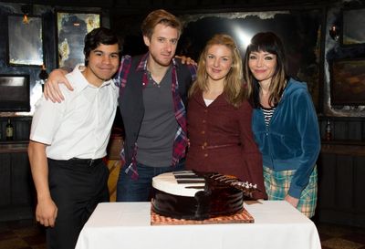 Carlos Valdes, Arthur Darvill, Joanna Christie, Katrina Lenk Photo