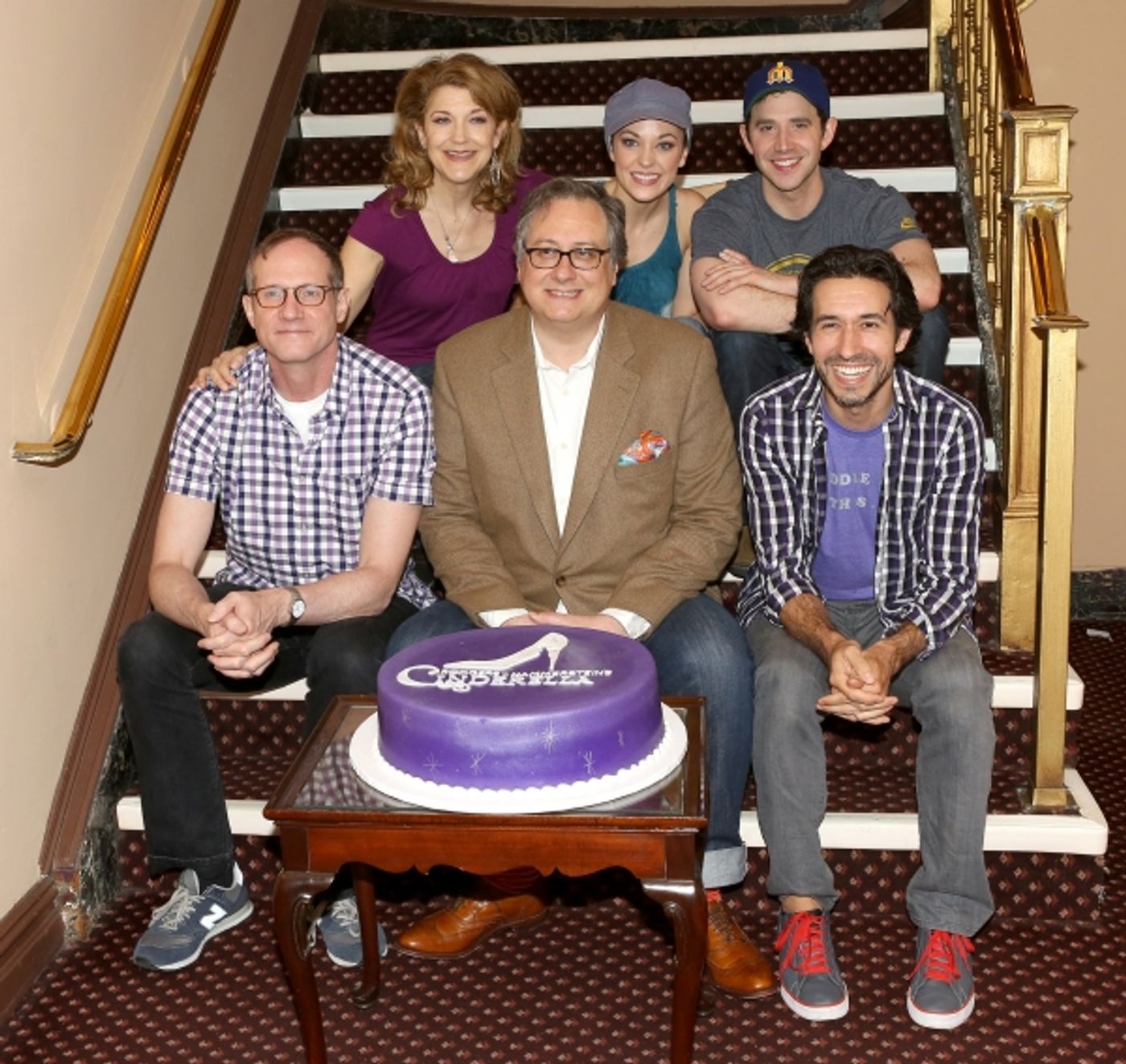 Photo Coverage: Laura Osnes, Santino Fontana and Cast of CINDERELLA Celebrate 100th Performance on Broadway! Image