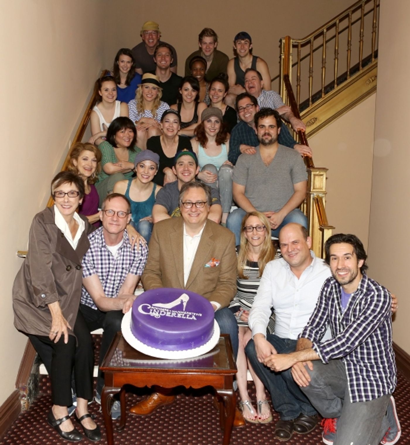 Photo Coverage: Laura Osnes, Santino Fontana and Cast of CINDERELLA Celebrate 100th Performance on Broadway! Image