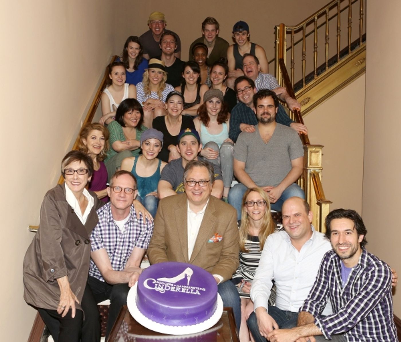 Photo Coverage: Laura Osnes, Santino Fontana and Cast of CINDERELLA Celebrate 100th Performance on Broadway! Image
