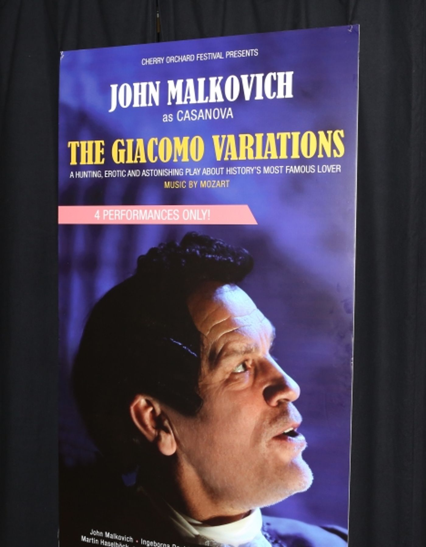 Photo Coverage: John Malkovich & Company Discuss THE GIACOMO VARIATIONS  Image